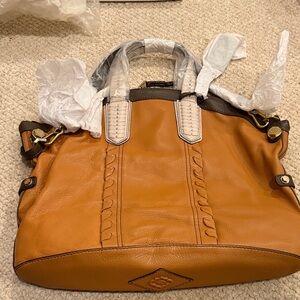 OrYANNY Tan Leather Handbag